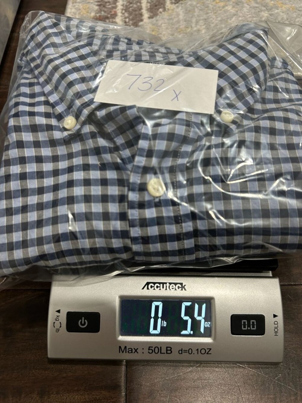 Cremieux Classics XL Mens Blue White Gingham Button Down Shirt Timeless Style - Picture 10 of 10